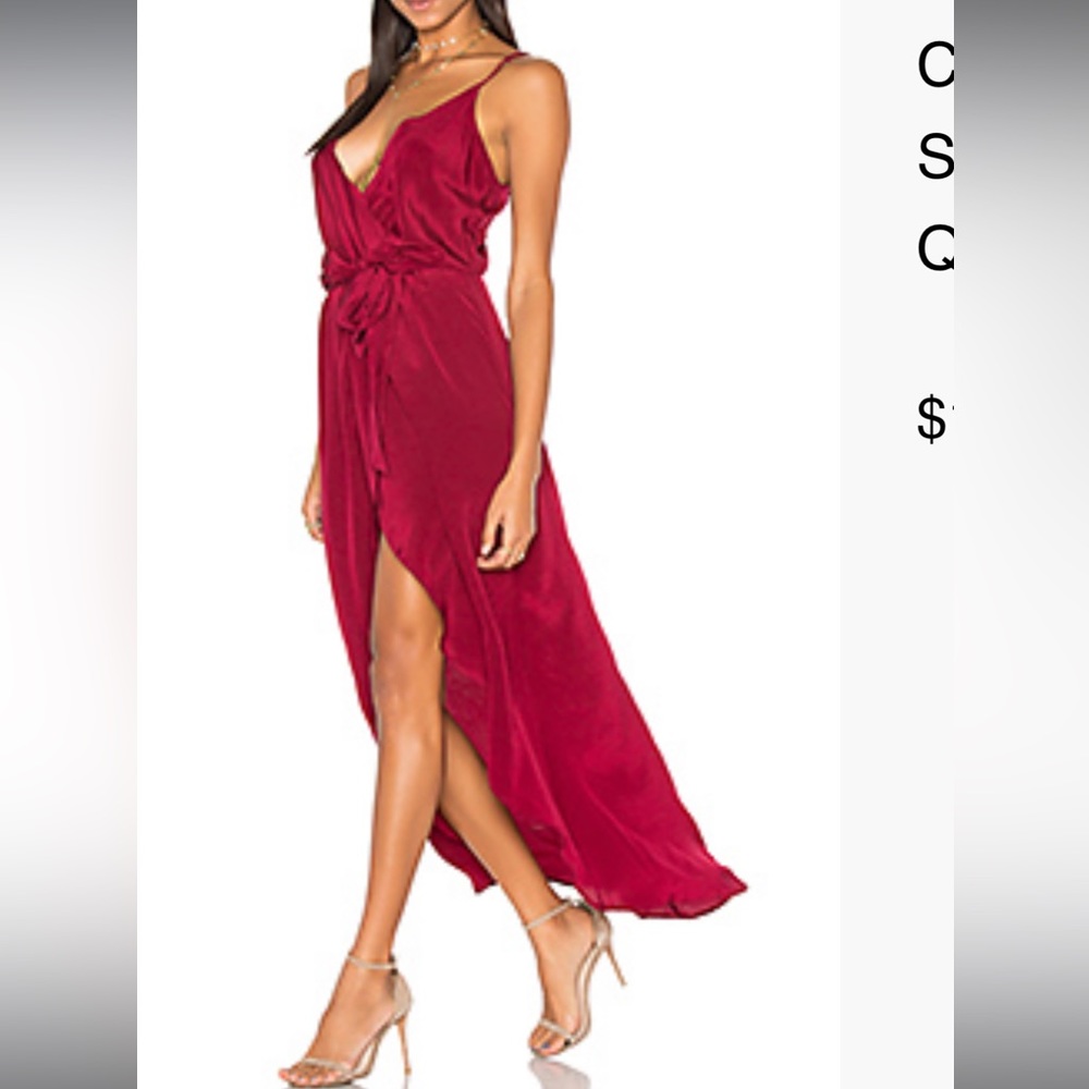 NWT - Karina Grimaldi - Egypt Dress burgundy